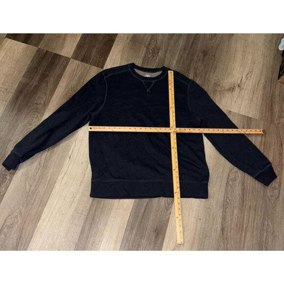 G.H. Bass & Co. Mens Navy Crewneck Sweatshirt XL Cotton/Polyester Blend - Picture 5 of 5